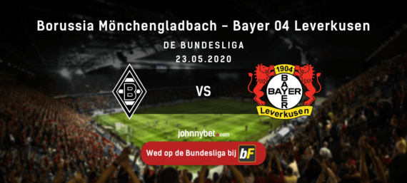 De beste odds voor Borussia Mönchengladbach - Bayer 04 Leverkusen bij betFIRST