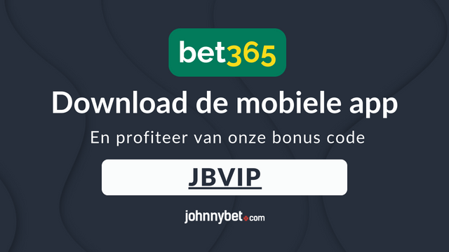 bet365 mobiele app downloaden voor een welkomstbonus