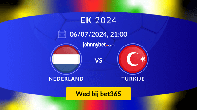wedden op nederland - turkije bij een online bookmaker