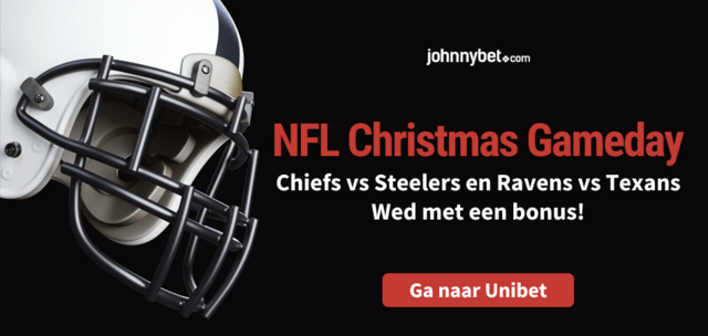 wedden op nfl op netflix tijdens kerst