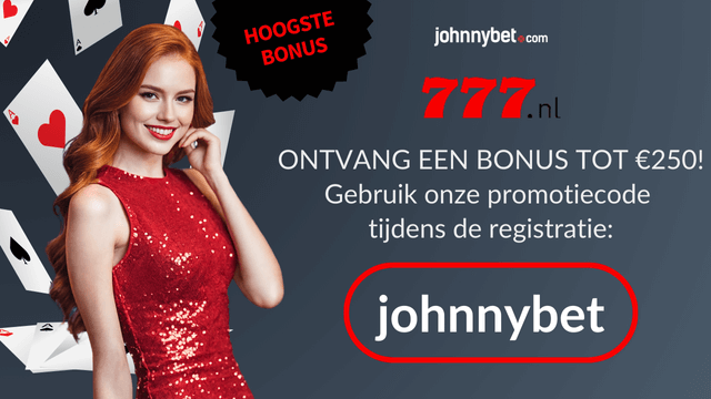 777 bonus voor nieuwe spelers