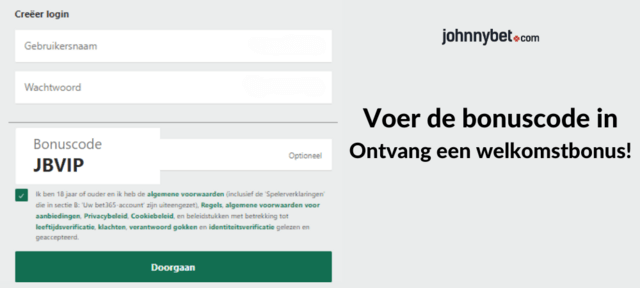 bet365 nederland registratie