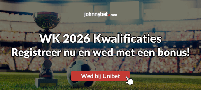 wk kwalifcaties 2026 weddenschappen