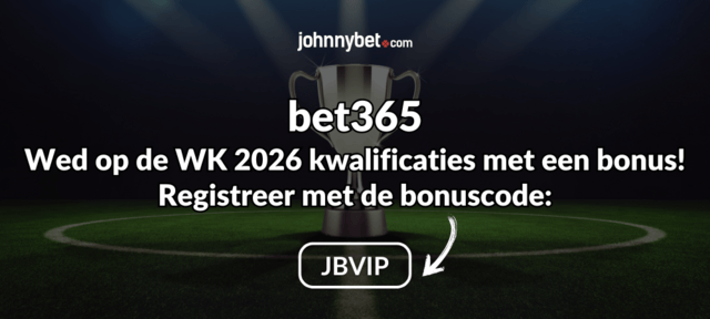 wk voetbal 2026 kwalificaties wedbonus