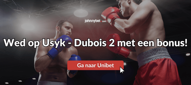 usyk dubois weddenschappen