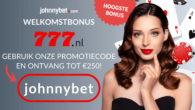 777.nl bonus voor nieuwe spelers