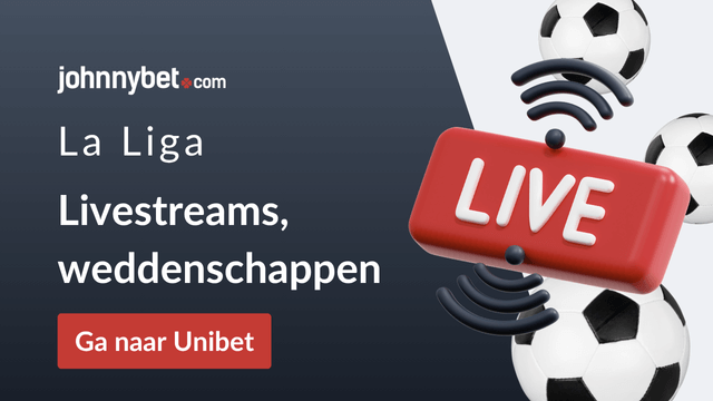 la liga live bij nederlandse online bookmaker