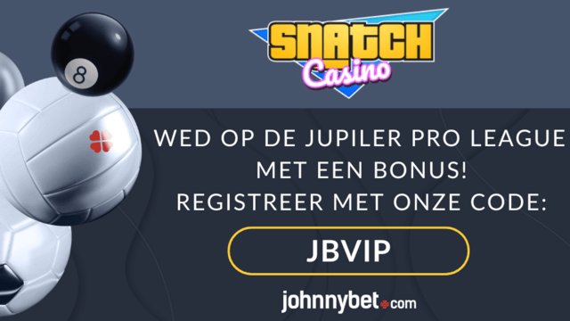 wedden op jupiler pro league met een welkomstbonus