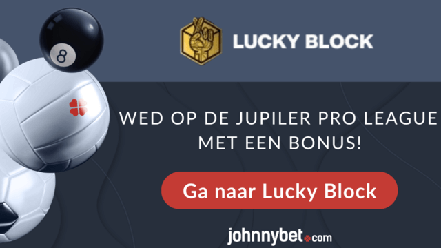 wedden op jupiler pro league met een welkomstbonus