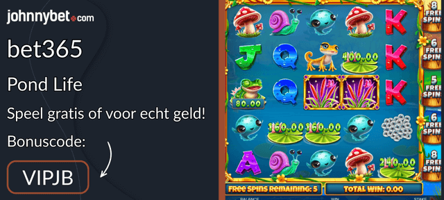 speel pond life gokkast