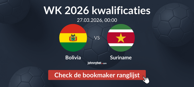 wedquoteringen bolivia vs suriname