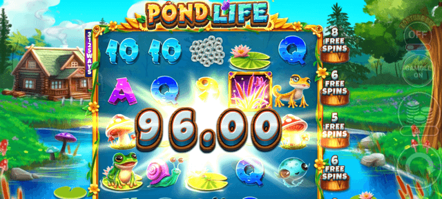 speel pond life gokkast