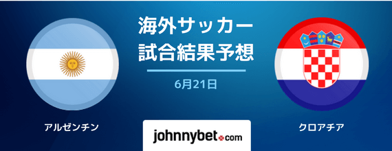 アルゼンチン対クロアチア 試合予想 ロシアw杯18ブックメーカー予想オッズ