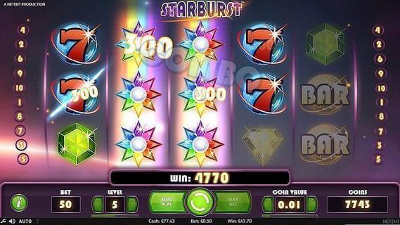 Starburst Spilleautomat Online