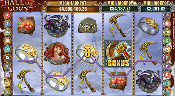 Bitstarz Casino Jackpot Hall of Gods
