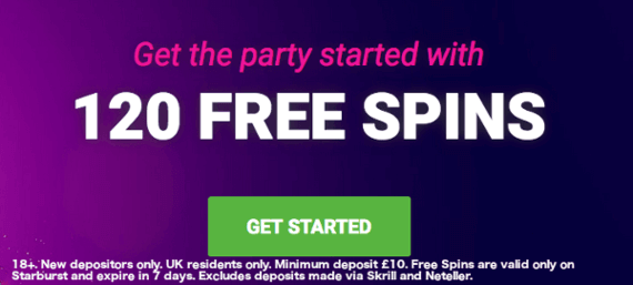 Party casino bonus code deposit