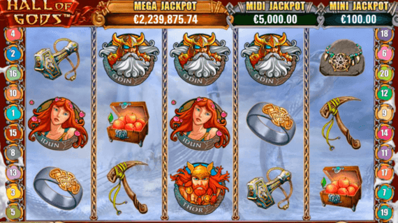 Jackpot Hall of Gods