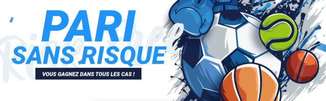 Premier pari sur 1XBET