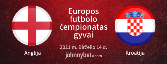 Anglija vs Kroatija gyvai