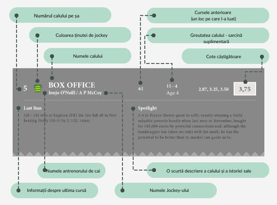 schema curse de cai