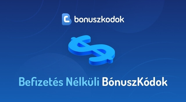 regisztráció bónuszkódok promóciós kódok befizetés nélküli bónusz