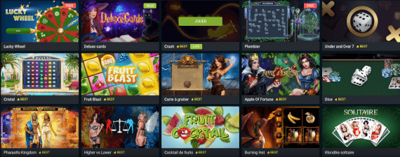 jouer aux meilleurs jeux de casino BetAndYou