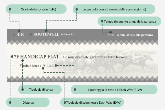 informazioni scommesse ippica