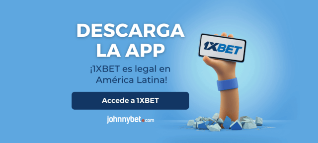 países legales 1XBET aplicación móvil
