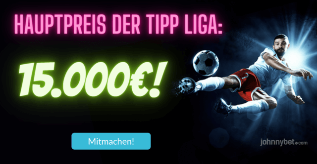 Tipp Liga mit Preispool von 30.000€