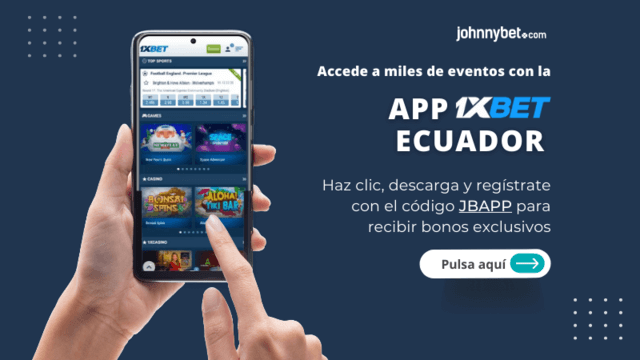 descarga App 1XBET Ecuador
