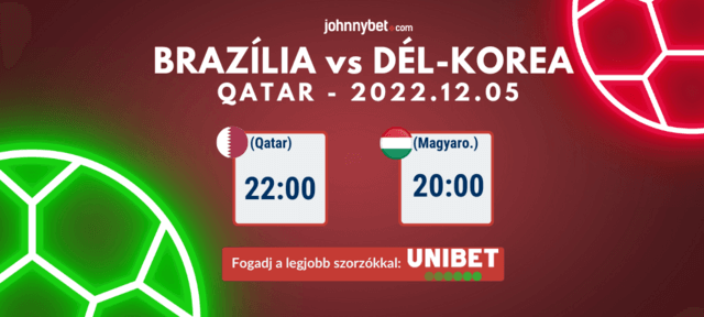 Brazília - Dél-Korea VB online fogadás