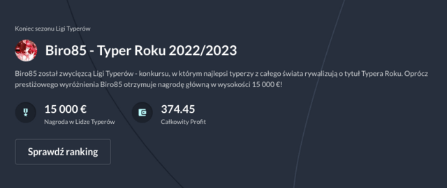typer roku nagrody
