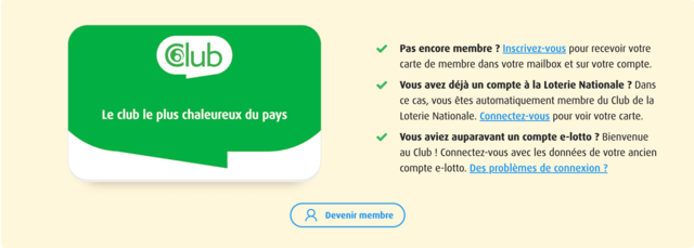 promo Loterie Nationale belge