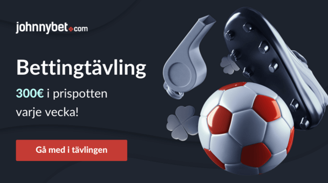 prispott i tävling för tippare på johnnybet