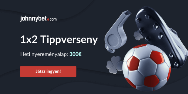 johnnybet ingyenes 1x2 tippverseny