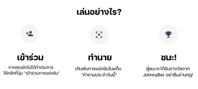 วิธีเข้าร่วมในการแข่งขัน 1x2 