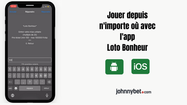application loto bonheur mobile