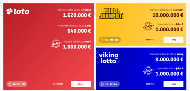 loterija slovenija igre