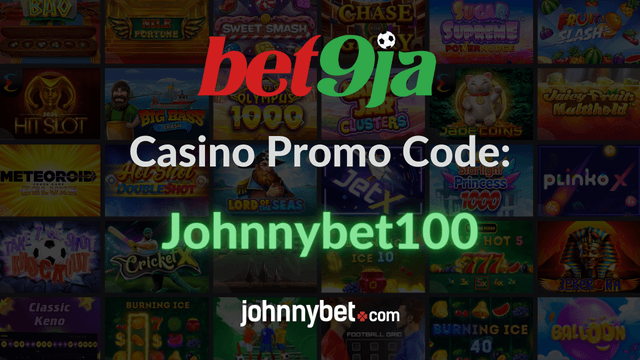 what is the casino promotional code for Bet9ja