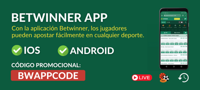 Betwinner aplicación Android iOS