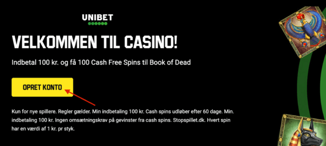 Casino registrering guide