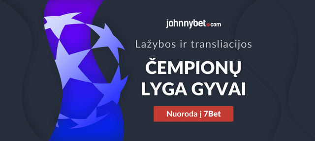 cempionu lyga lazybos gyvai