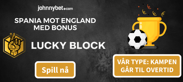 Spania vs England tipping i Norge med tilbud