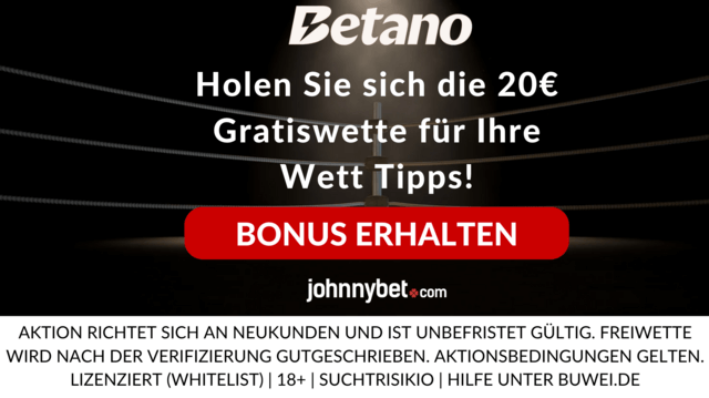 Boxkämpfe Wettquoten