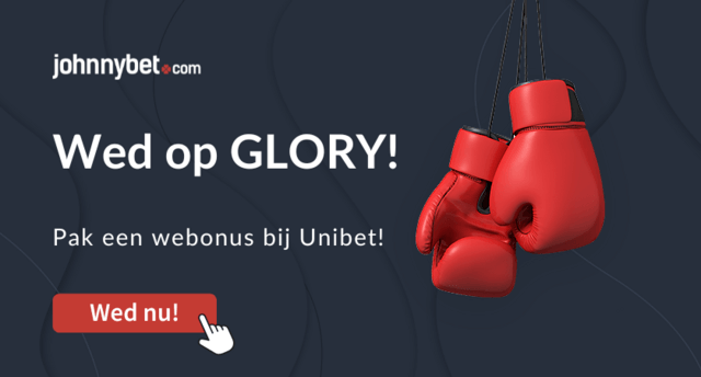 weddenschappen plaatsen op glory kickboksen met een bonus bij een online bookmaker