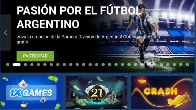 1xbet argentina código promocional