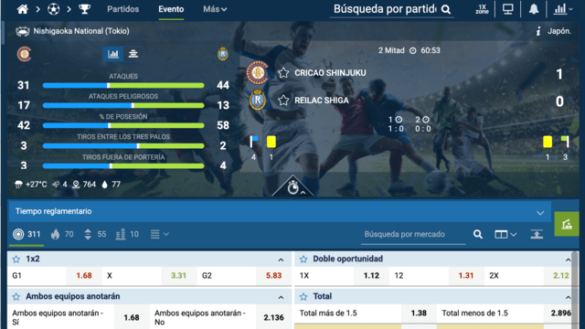 código promocional 1xbet ecuador 2026