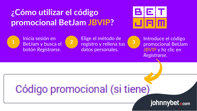código BetJam para 2026