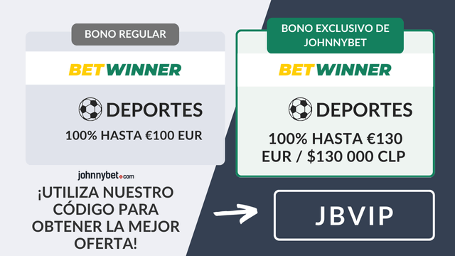 bono VIP deportes Betwinner Chile recibir registro