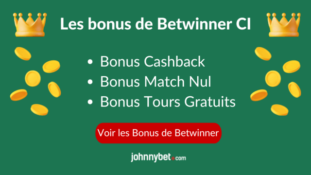 bonus offre Betwinner Côte d'Ivoire